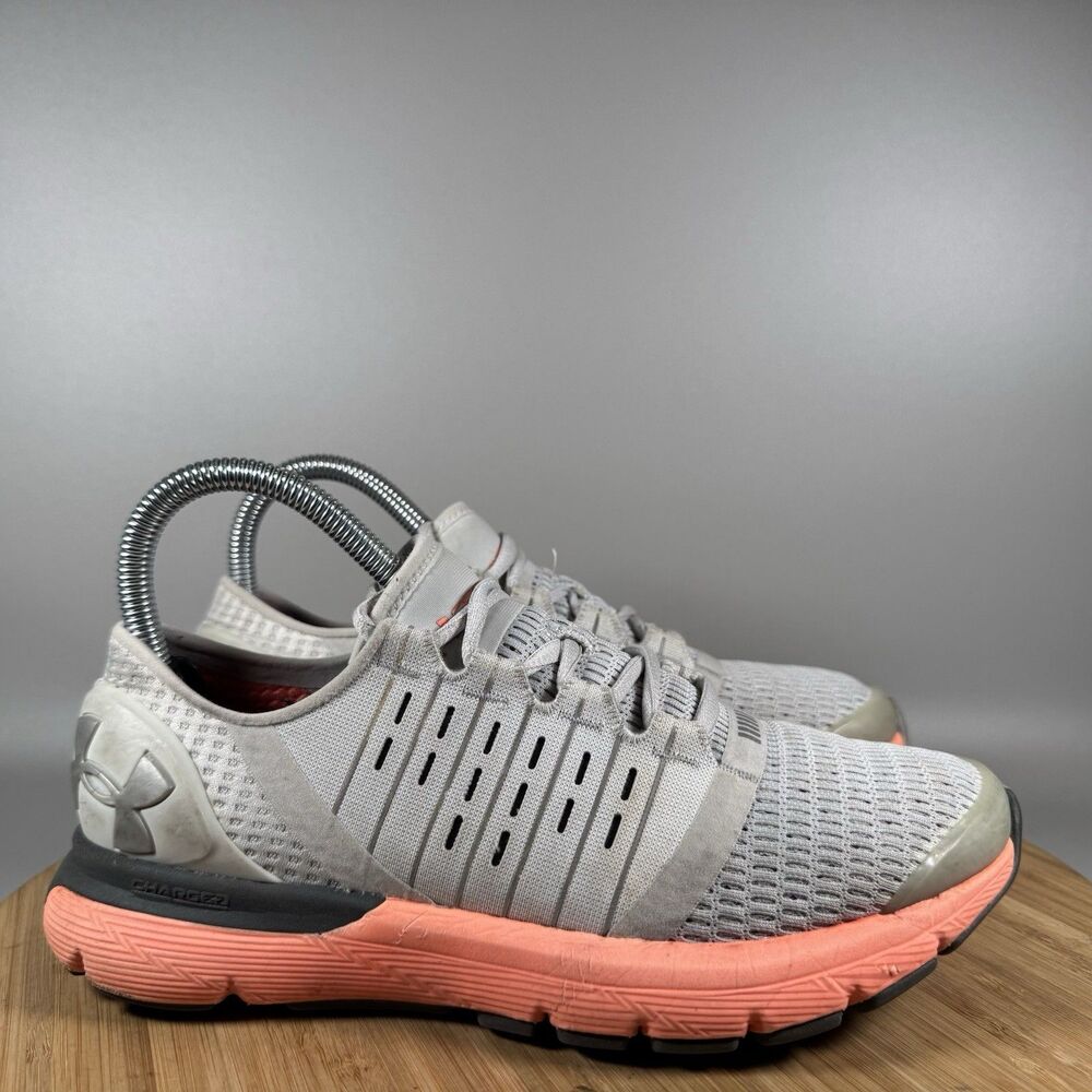Under Armour Sneakers Women 7‎ M Speedform Europa Running Shoes Gray Trainers